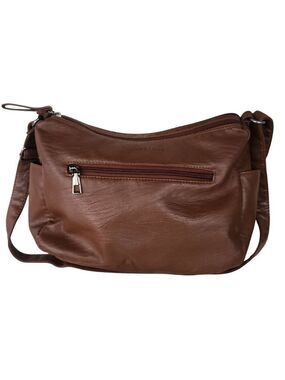 Brown Leather Crossbody Bag
